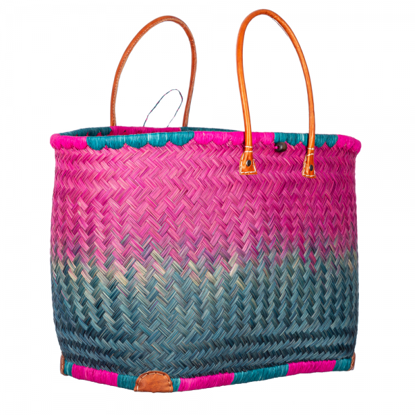 Комплект от 3 плажни, дамски чанти, многоцветни, 12 - Kalapod.bg